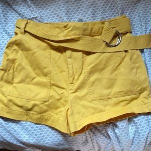 YELLOW SHORTS